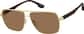 Angle view of Golden Glove Glasses 1138014 in Gold thumbnail