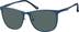 Premium Square Sunglasses 1140116 in Metallic Blue