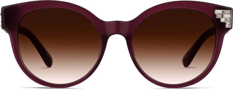 Merlot Premium Round Sunglasses