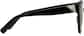 Side view of Round Sunglasses 114021 in Black thumbnail