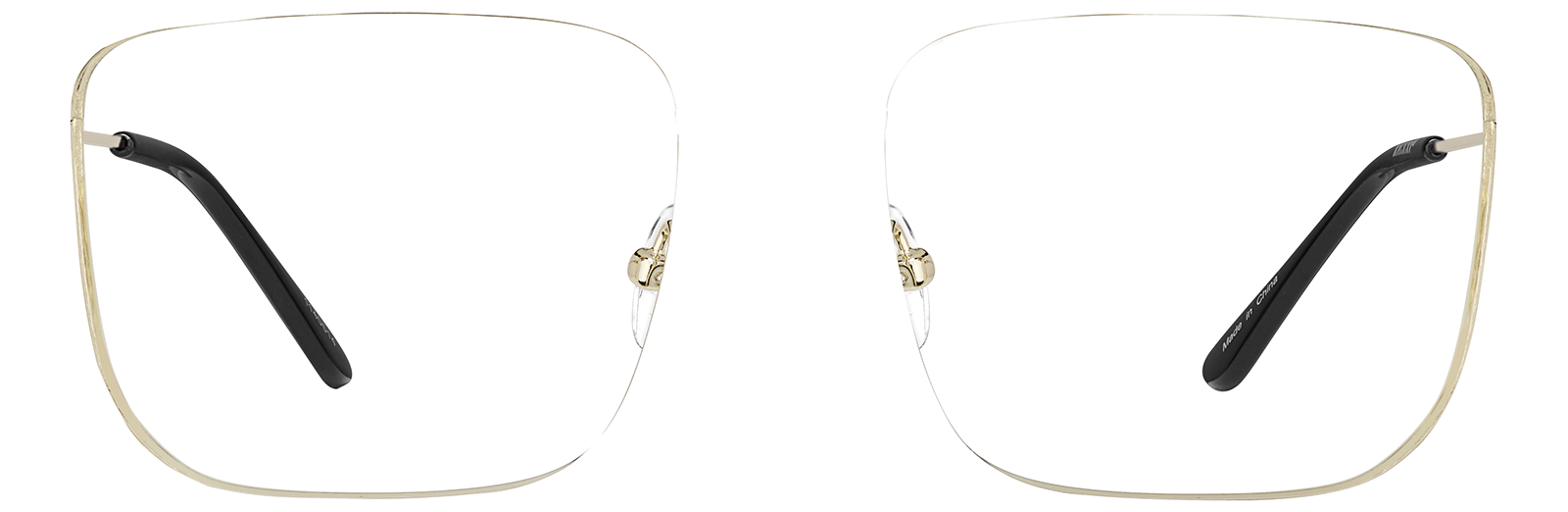 Gold Square Sunglasses #1140514 | Zenni Optical Canada