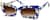 Angle view of Geometric Sunglasses 114116 in Uptown thumbnail
