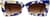 Front view of Geometric Sunglasses 114116 in Uptown thumbnail