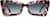 Front view of Premium Geometric Sunglasses 114139 in Downtown thumbnail