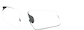 Angle view of Zunnies - Wrap-Around Sports Sunglasses 1143112 in Gray thumbnail