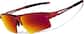 Angle view of Zunnies - Wrap-Around Sports Sunglasses 1143118 in Red thumbnail