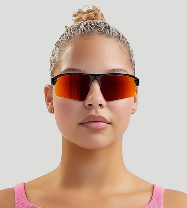 Image of Wrap-Around Sports Sunglasses