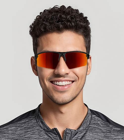 Image of Wrap-Around Sports Sunglasses