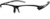Angle view of Zunnies - Wrap-Around Sports Sunglasses 1143121 in Black thumbnail