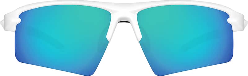 White Premium Rectangle Sunglasses