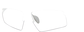 Angle view of Zunnies - Wrap-Around Sports Sunglasses 1143130 in White thumbnail