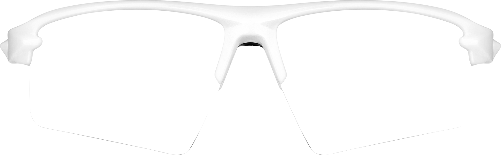 Front view of Zunnies - Wrap-Around Sports Sunglasses 1143130 in White