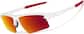 Angle view of Zunnies - Wrap-Around Sports Sunglasses 1143148 in White thumbnail