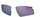 Angle view of Zunnies - Wrap-Around Sports Sunglasses 1143148 in White thumbnail