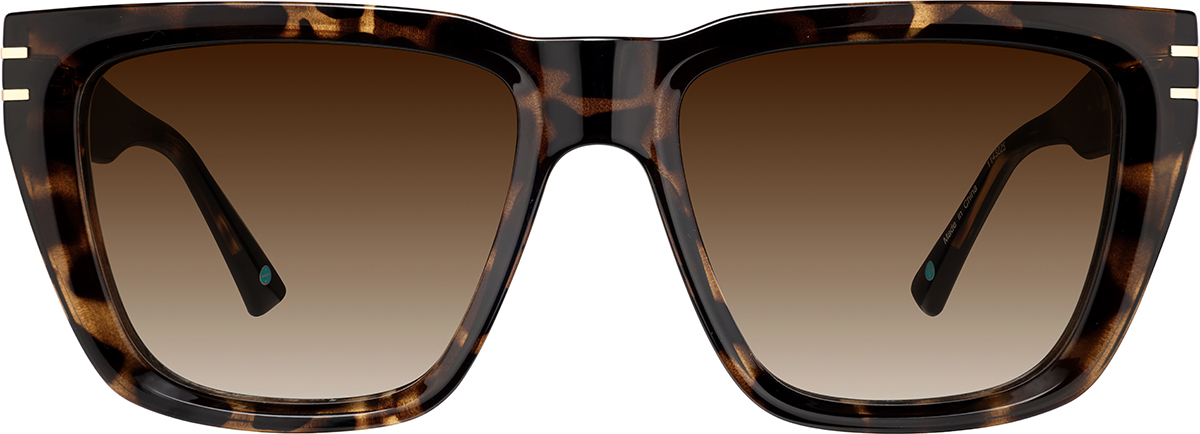 Tortoiseshell  Square Sunglasses