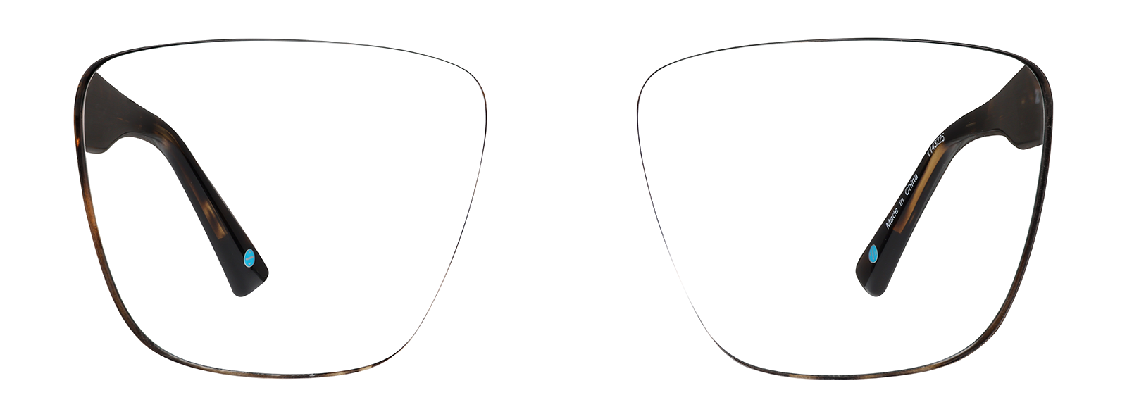 Tortoiseshell Square Sunglasses #1143225 | Zenni Optical