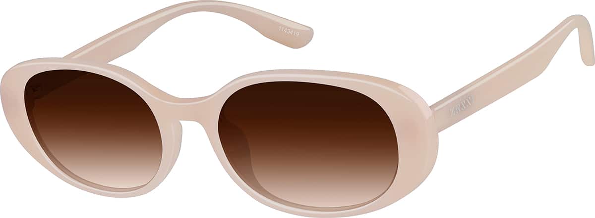 White Oval Sunglasses #1143430 | Zenni Optical White Oval Sunglasses #1143430 | Zenni Optical