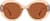 Front view of Round Sunglasses 1143515 in Brown thumbnail