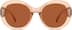 Premium Round Sunglasses 1143515 in Brown