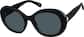 Angle view of Round Sunglasses 1143521 in Black thumbnail