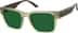 Square Sunglasses 1143624 in Green
