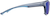 Side view of Rectangle Sunglasses 1143716 in Blue thumbnail
