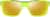 Front view of Premium Rectangle Sunglasses 1143724 in Yellow thumbnail