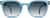 Front view of Foldable Square Sunglasses 1143816 in Blue thumbnail