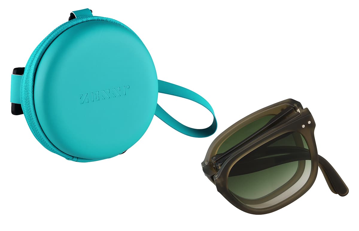 Image of Foldable Square Sunglasses