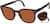 Angle view of Foldable Square Sunglasses 1143825 in Tortoiseshell thumbnail