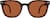 Front view of Foldable Square Sunglasses 1143825 in Tortoiseshell thumbnail