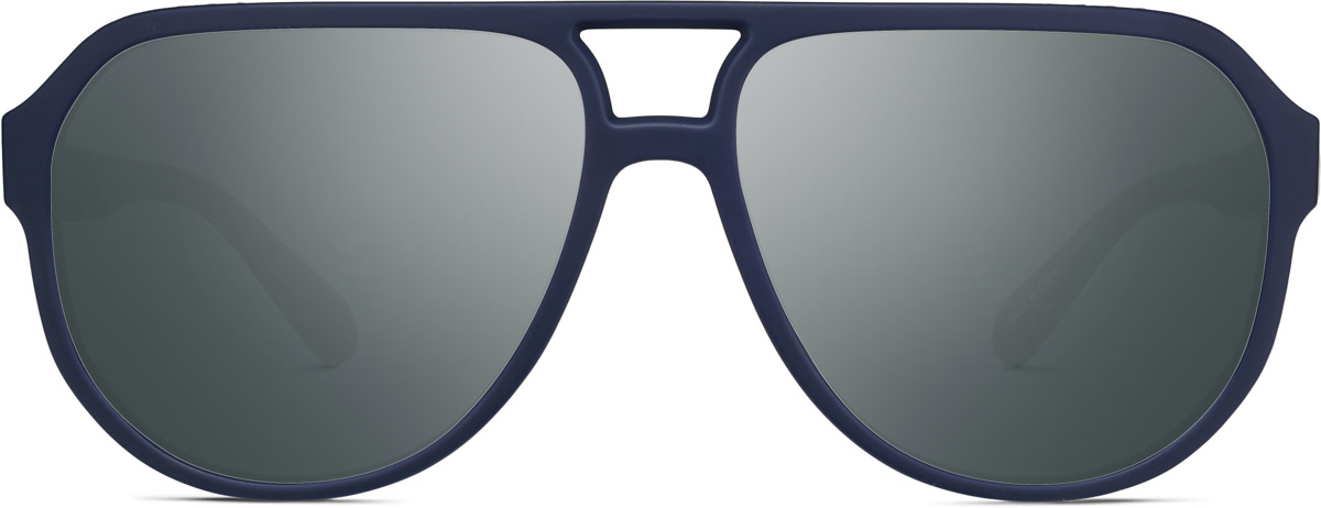 Navy Aviator Sunglasses