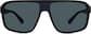 Front view of The Dunk Glasses 1144021 in Black thumbnail