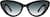 Front view of Cat-Eye Sunglasses 1144221 in Black thumbnail