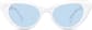 Front view of Cat-Eye Sunglasses 1144230 in White thumbnail