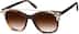 Premium Square Sunglasses 114425 in Tortoiseshell