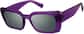 Angle view of Rectangle Sunglasses 1144417 in Purple thumbnail