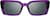 Front view of Rectangle Sunglasses 1144417 in Purple thumbnail