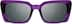 Rectangle Sunglasses 1144417 in Purple