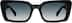 Rectangle Sunglasses 1144421 in Black