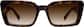 Front view of Rectangle Sunglasses 1144425 in Tortoiseshell thumbnail