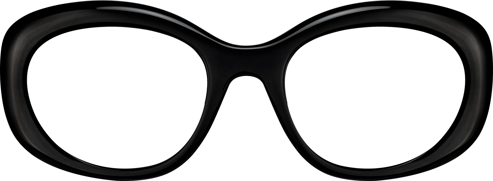 Black Oval Sunglasses #1144521 | Zenni Optical display picture 2