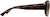Side view of Oval Sunglasses 1144525 in Tortoiseshell thumbnail