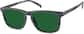 Angle view of Square Sunglasses 1144612 in Gray thumbnail
