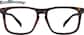Front view of Square Glasses 1144625 in Tortoiseshell thumbnail