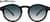 Front view of Round Sunglasses 1144721 in Black thumbnail