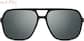 Front view of Zero Fear Glasses 1144821 in Black thumbnail