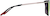 Side view of Square Sunglasses 1144921 in Black thumbnail