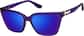 Angle view of Cat-Eye Sunglasses 1145017 in Purple thumbnail