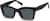 Angle view of Square Sunglasses 114621 in Black thumbnail